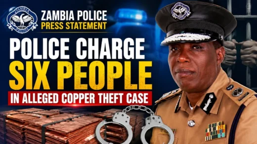 Former Copperbelt Police Commissioner Mwala Yuyi Among Six Charged in Copper Theft Case