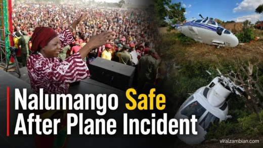 Vice President Mutale Nalumango Safe After Aircraft Incident During Take-Off in Nakonde
